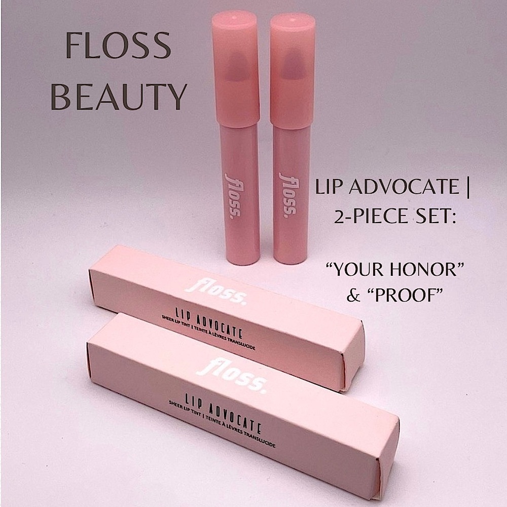 FLOSS | “Your Honor” + “Proof” | Lip Advocate | Set of Two (Brand New!) 💘